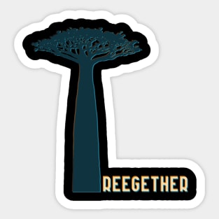 Treegether Sticker